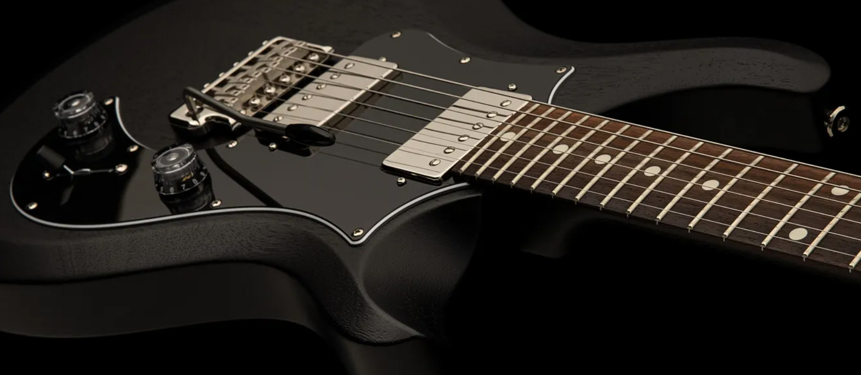Prs Standard 24 Satin S2 Usa 2h 58/15 Lt-s Trem Rw - Charcoal - Double Cut E-Gitarre - Variation 2