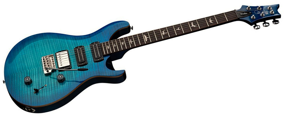 Prs Studio Se 1h 2mh Trem Rw - Lake Blue - Double Cut E-Gitarre - Variation 2