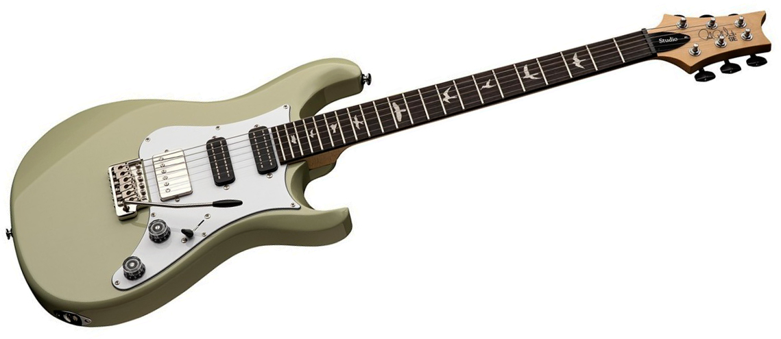 Prs Studio Standard Se (wing Tuners) 1h 2mh Trem Rw - Sage Green - Double Cut E-Gitarre - Variation 1