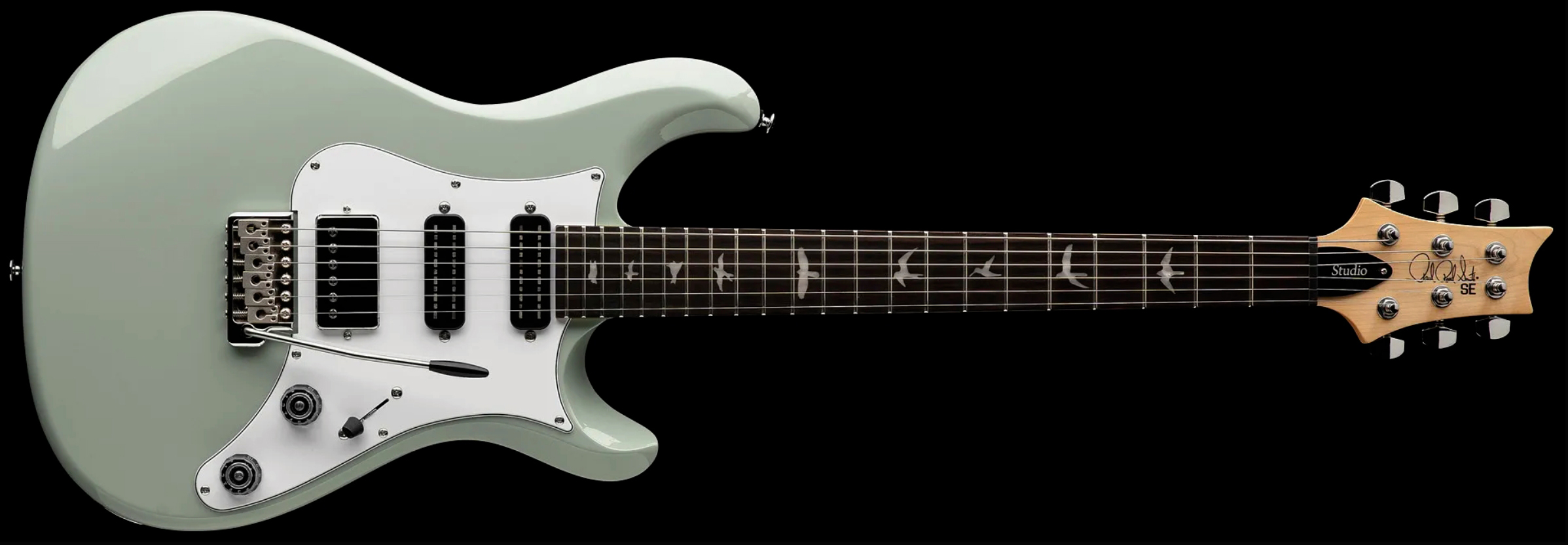 Prs Studio Standard Se (wing Tuners) 1h 2mh Trem Rw - Silverstone Gray - Double Cut E-Gitarre - Variation 3