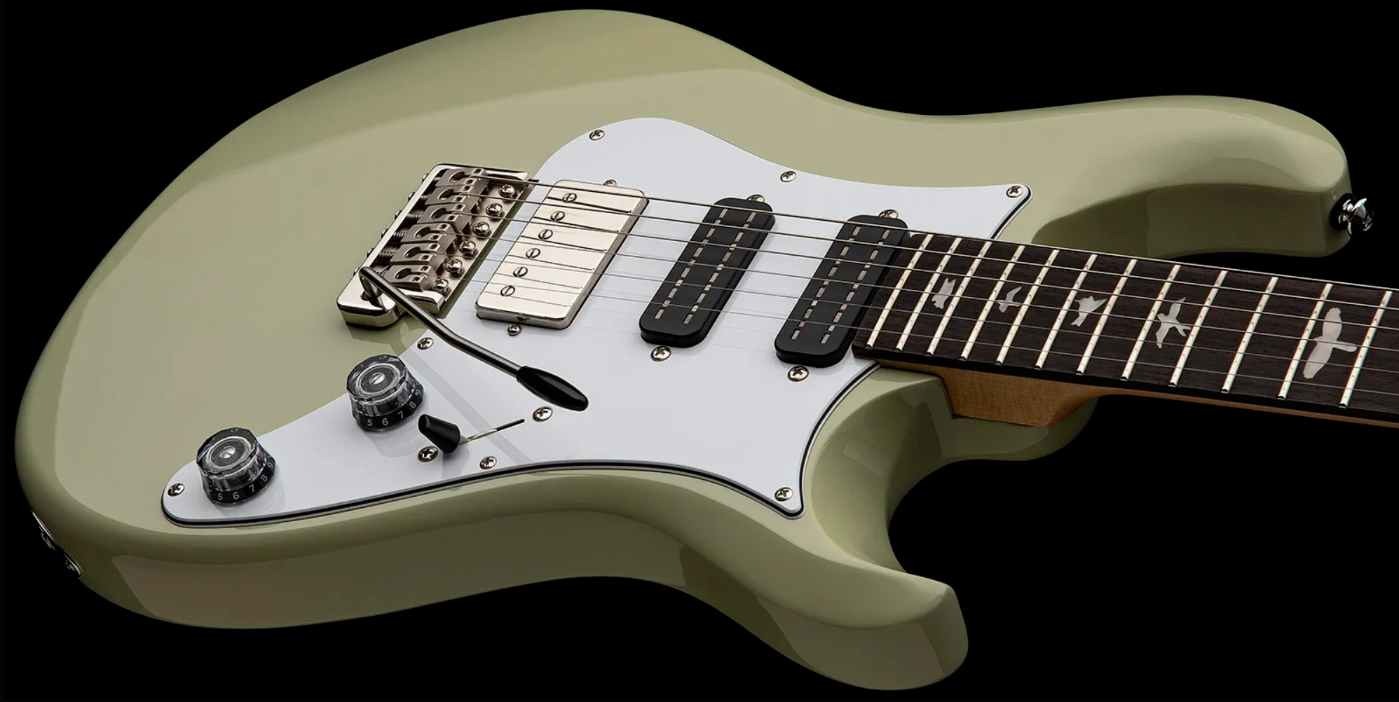 Prs Studio Standard Se (wing Tuners) 1h 2mh Trem Rw - Sage Green - Double Cut E-Gitarre - Variation 4