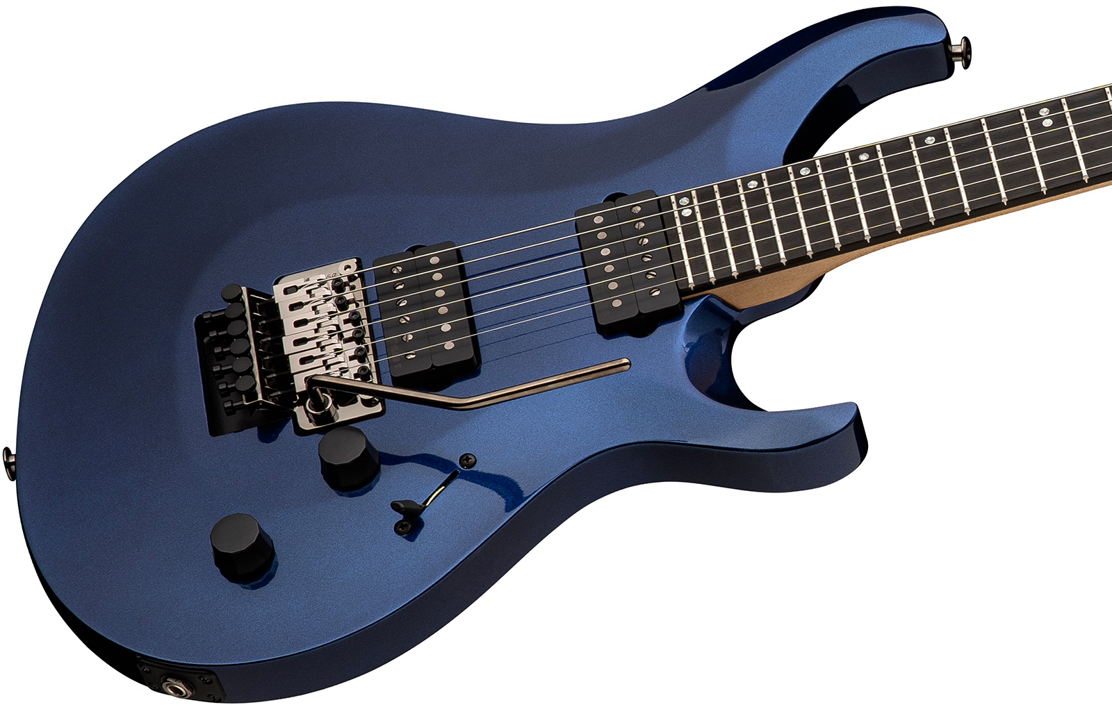 Prs Tekton Floyd Usa 2h Fr Eb - Pearl Black - Double Cut E-Gitarre - Variation 2