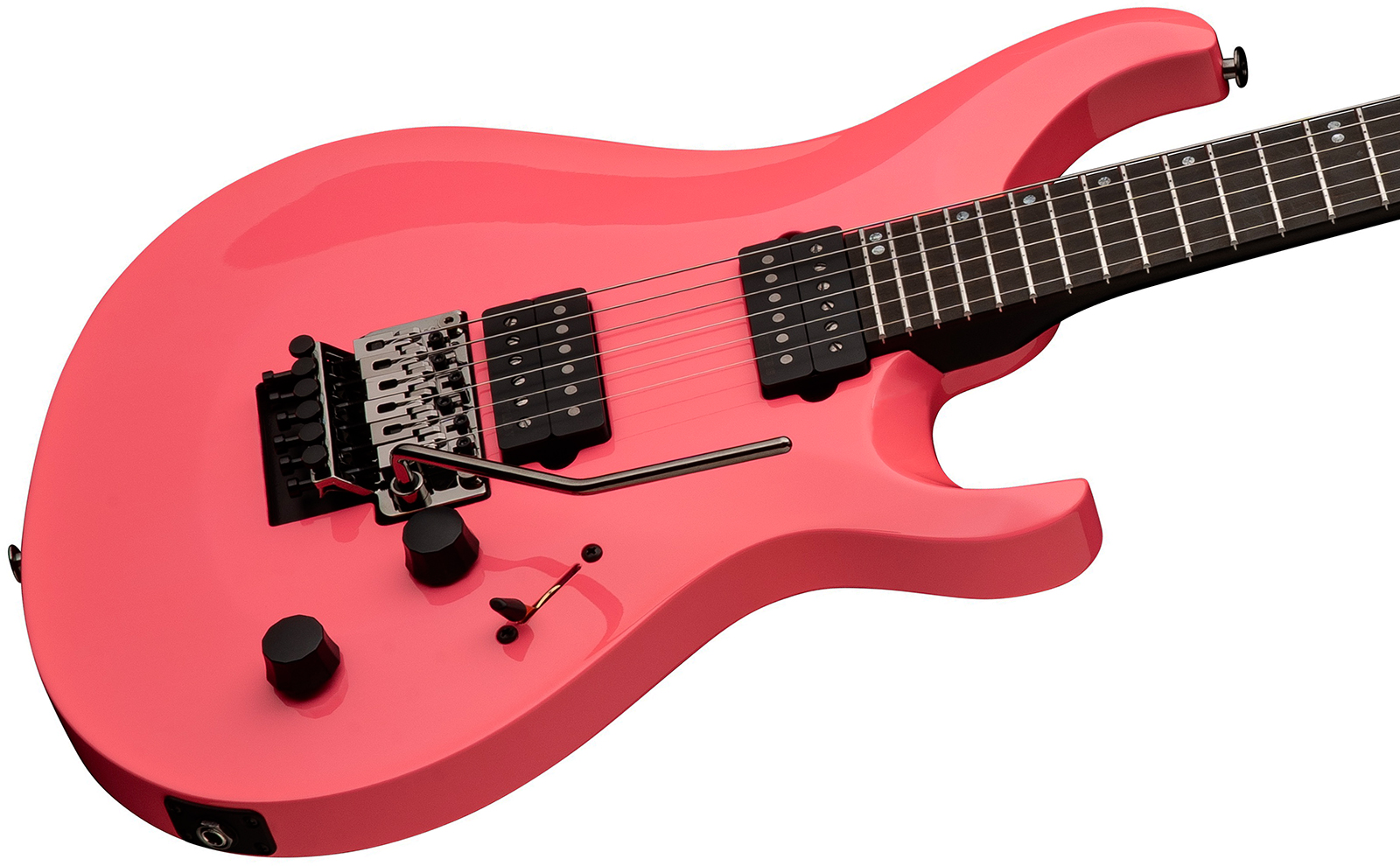 Prs Tekton Floyd Usa 2h Fr Eb - Hot Pink - Double Cut E-Gitarre - Variation 2