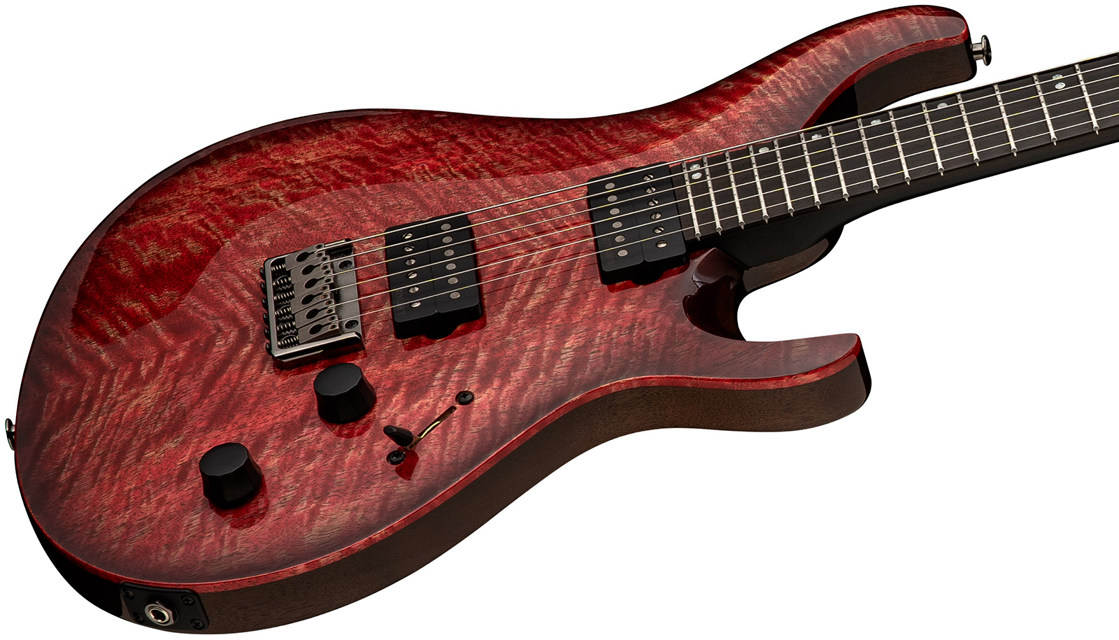 Prs Tekton Usa 2h Ht Eb - Fuschia Aura - Double Cut E-Gitarre - Variation 2