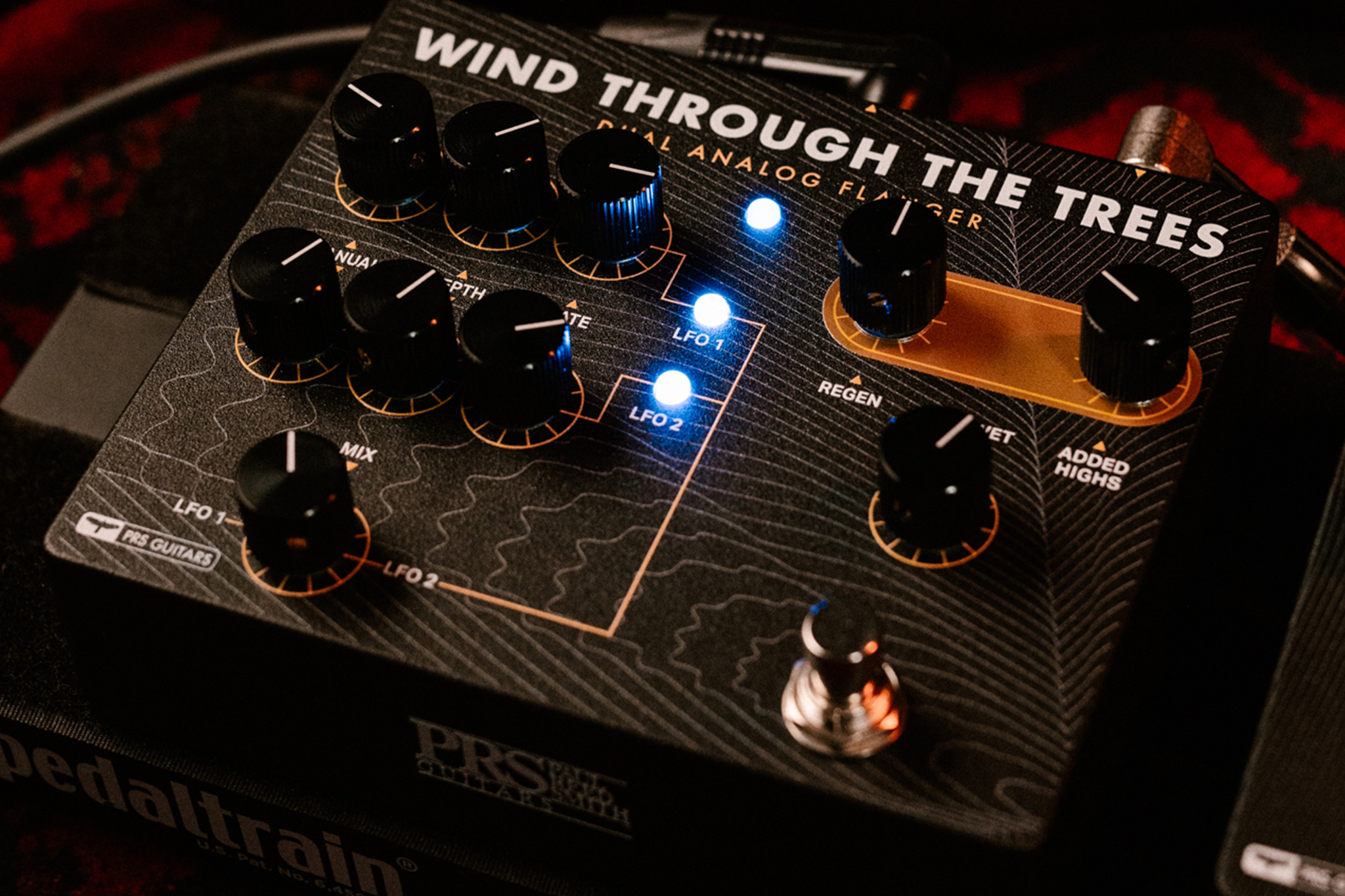 Prs Wind Through The Trees Dual Flanger - Modulation/Chorus/Flanger/Phaser & Tremolo Effektpedal - Variation 2