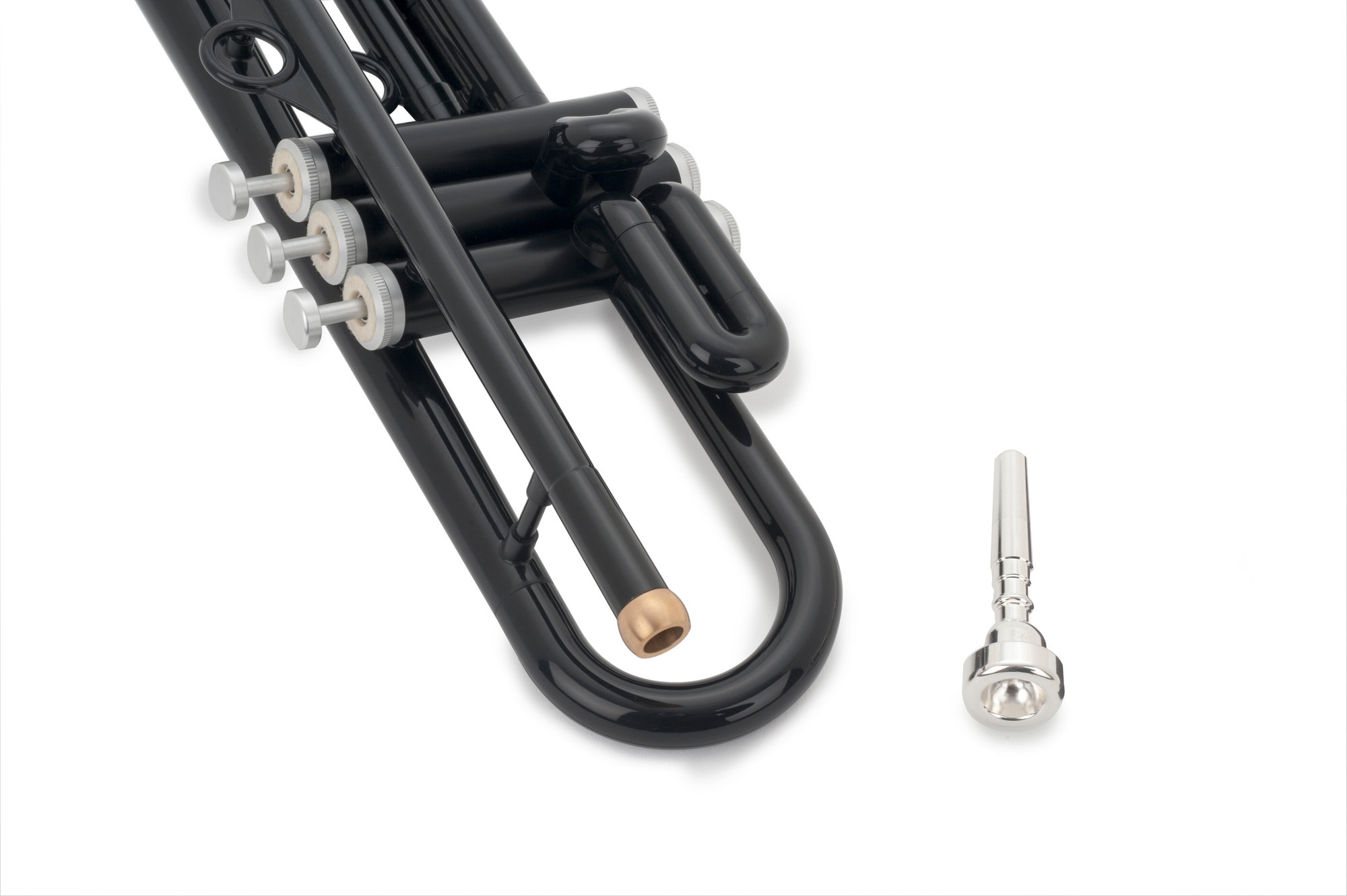 Ptrumpet Trompette Hytech Noir - Anfänger-Trompete - Variation 7