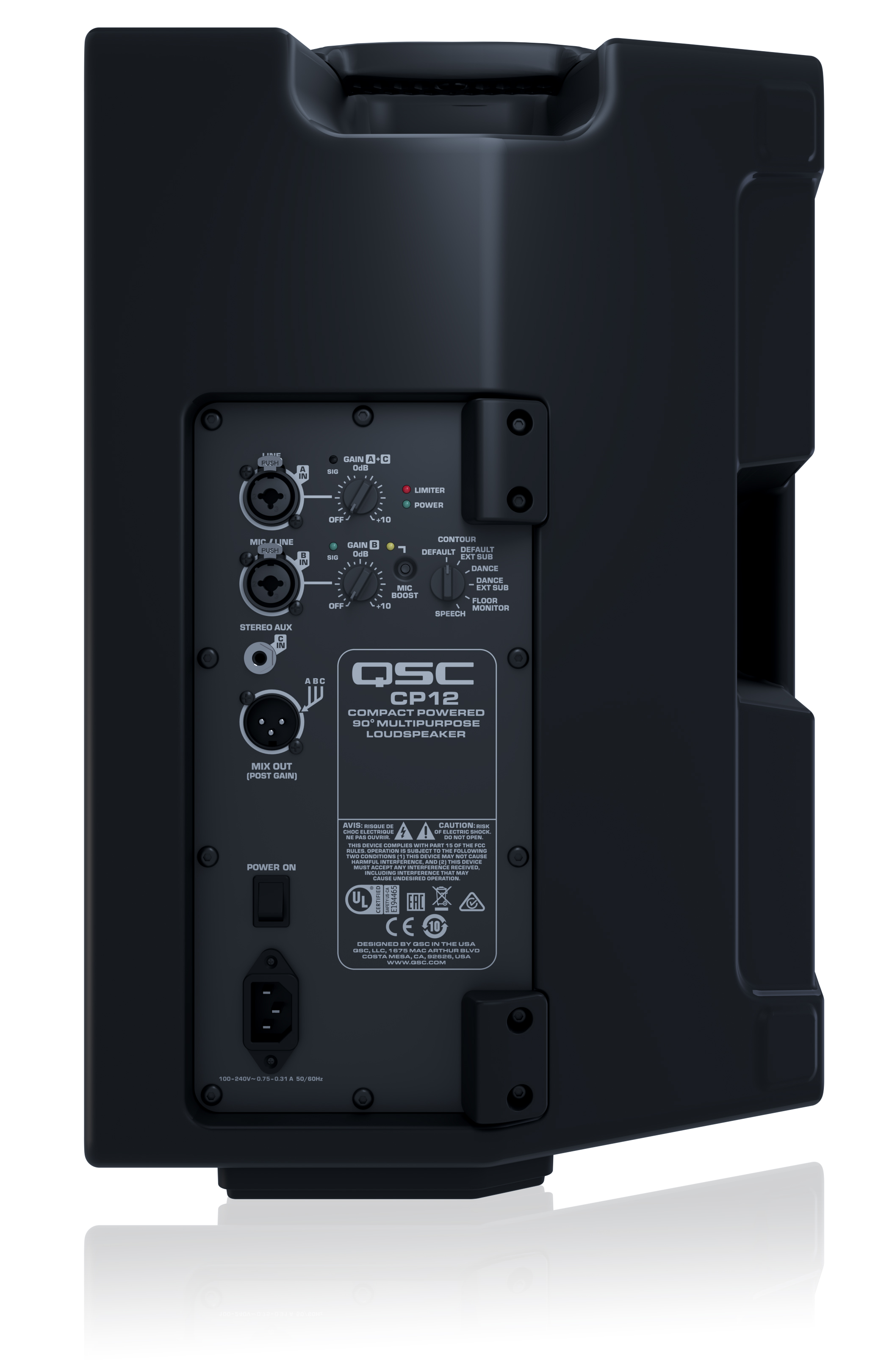 Qsc Cp12 - Aktive Lautsprecher - Variation 1