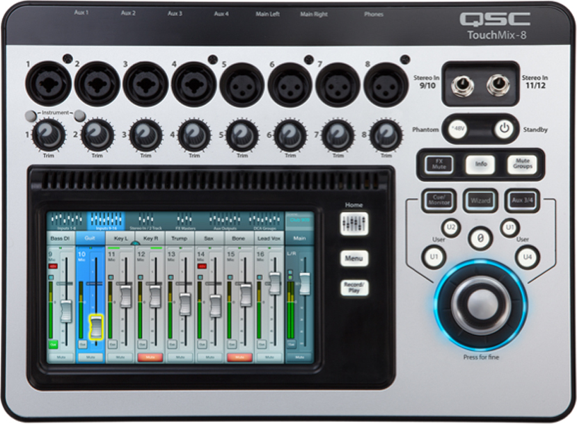 Qsc Touchmix 8 - Numerisches Mischpult - Main picture