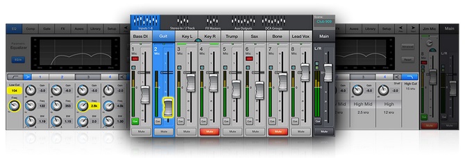 Qsc Touchmix 16 - Numerisches Mischpult - Variation 4