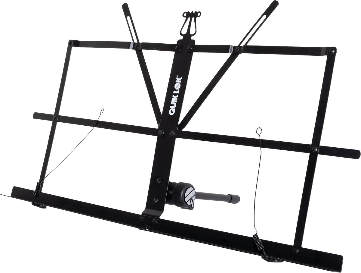 Quiklok Pupitre De Table Pliable - Acier Noir - Notenständer - Main picture