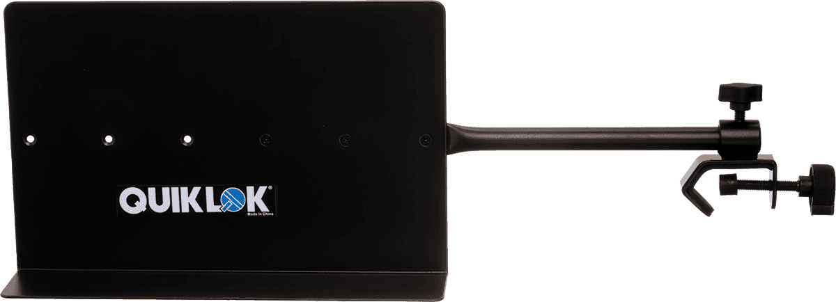 Quiklok Support Pour Partition Avec Clamp - Noir - Notenständer - Main picture