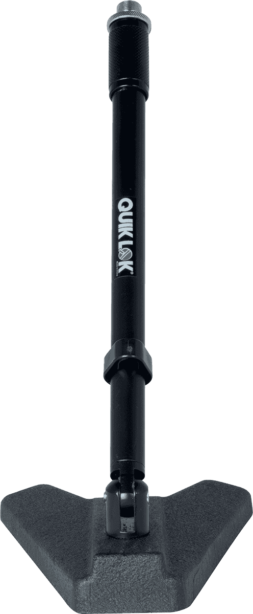 Quiklok Pied Court Embase Triangle - Noire - Mikrofonstativ - Variation 3
