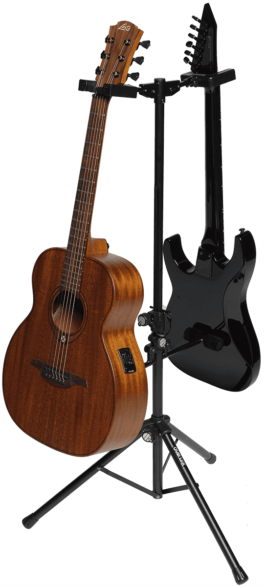 Quiklok Stand Guitare Universel Avec Système Autobloquant, Pliable - Noir - Gitarrenständer - Variation 1