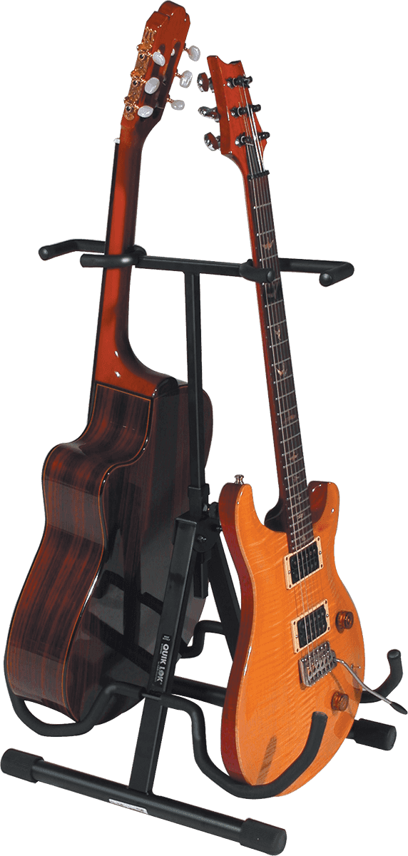 Quiklok Stand Guitare Universel Double - Noir - Gitarrenständer - Variation 1