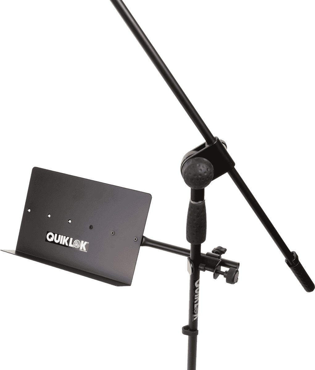 Quiklok Support Pour Partition Avec Clamp - Noir - Notenständer - Variation 1