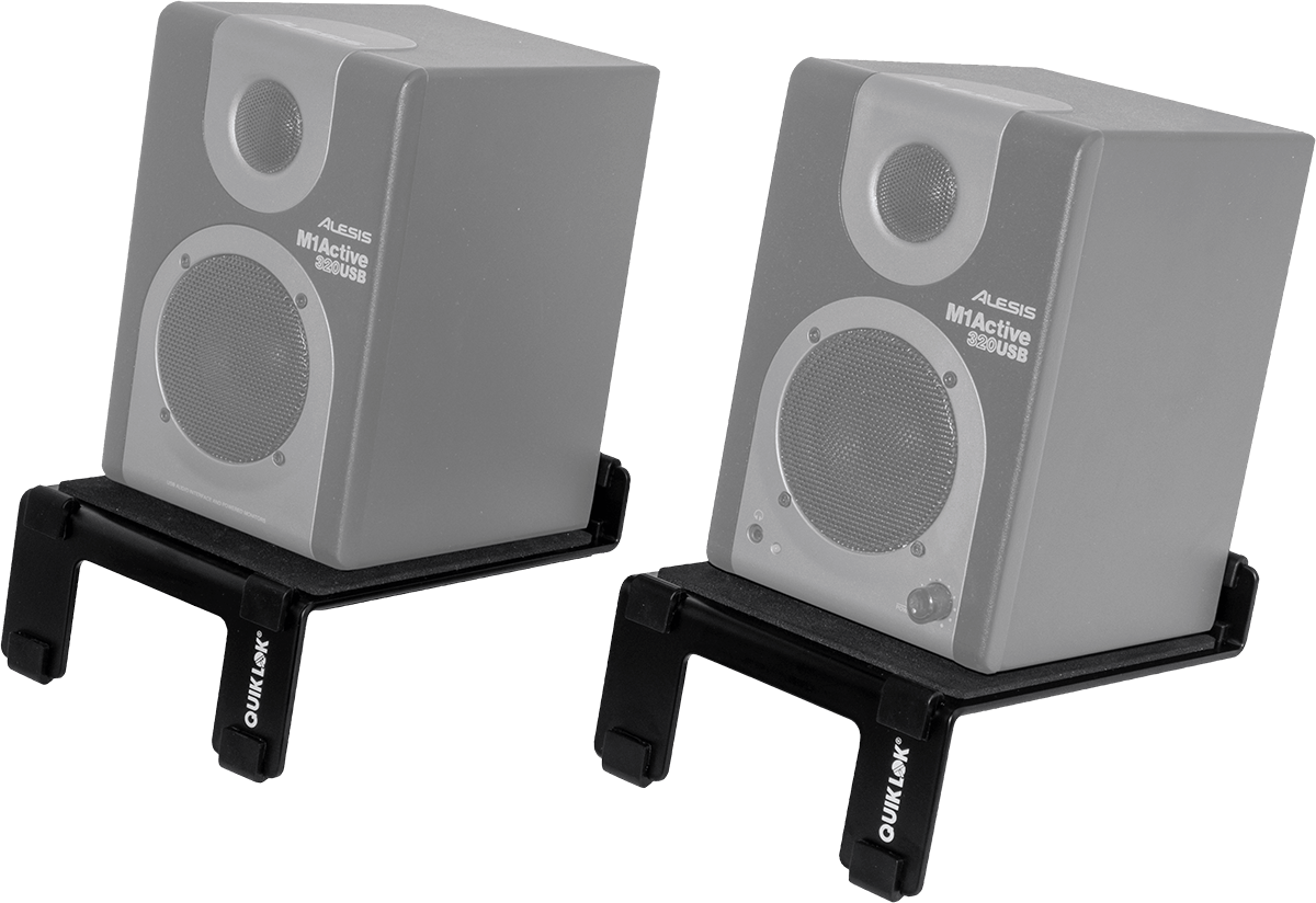 Quiklok Supports D'enceinte De Monitoring Pour Bureau (par Paire) - Studioständer - Variation 7