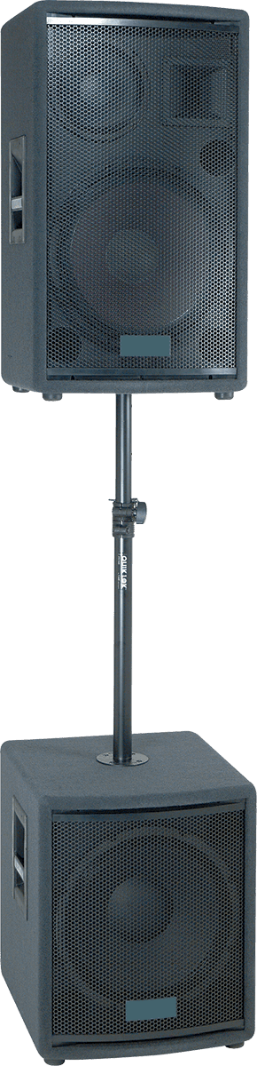 Quiklok Tube De Liaison Enceinte-subwoofer (73 - 112 Cm) - Lautsprecher Ständer - Variation 1