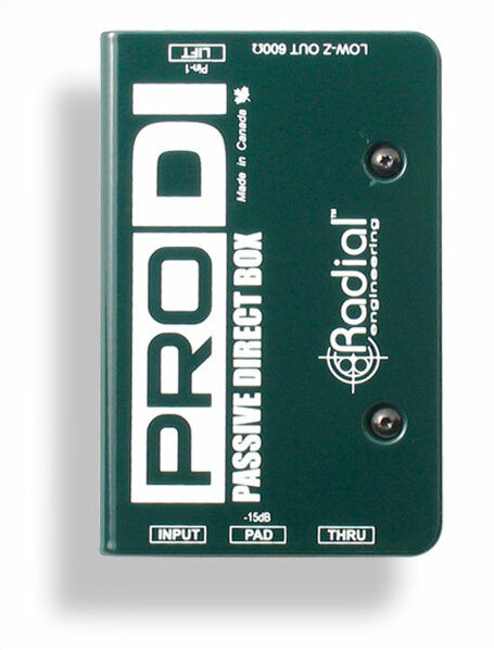 Radial Pro Di Passive Direct Box - DI Box - Main picture