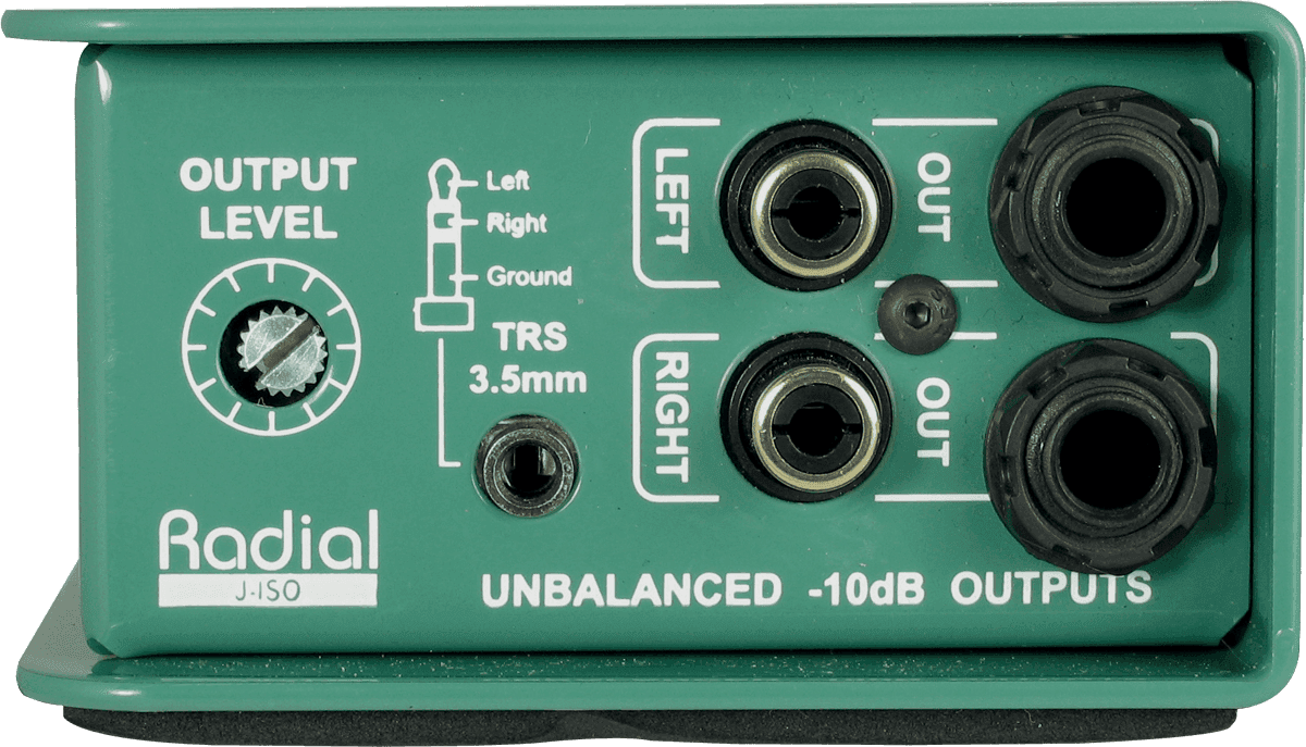 Radial J-iso - DI Box - Variation 2