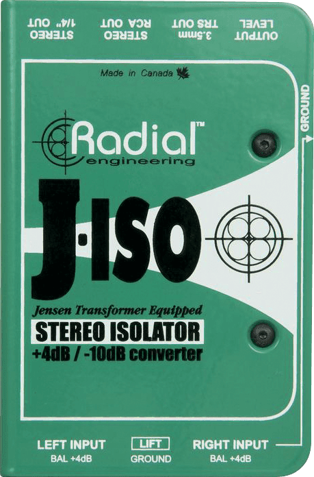 Radial J-iso - DI Box - Variation 3