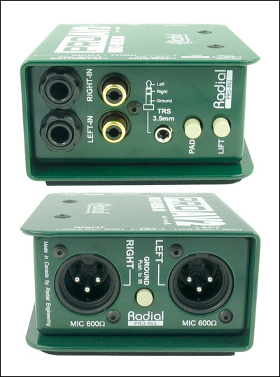 Radial Proav2 Multimedia Di - DI Box - Variation 2