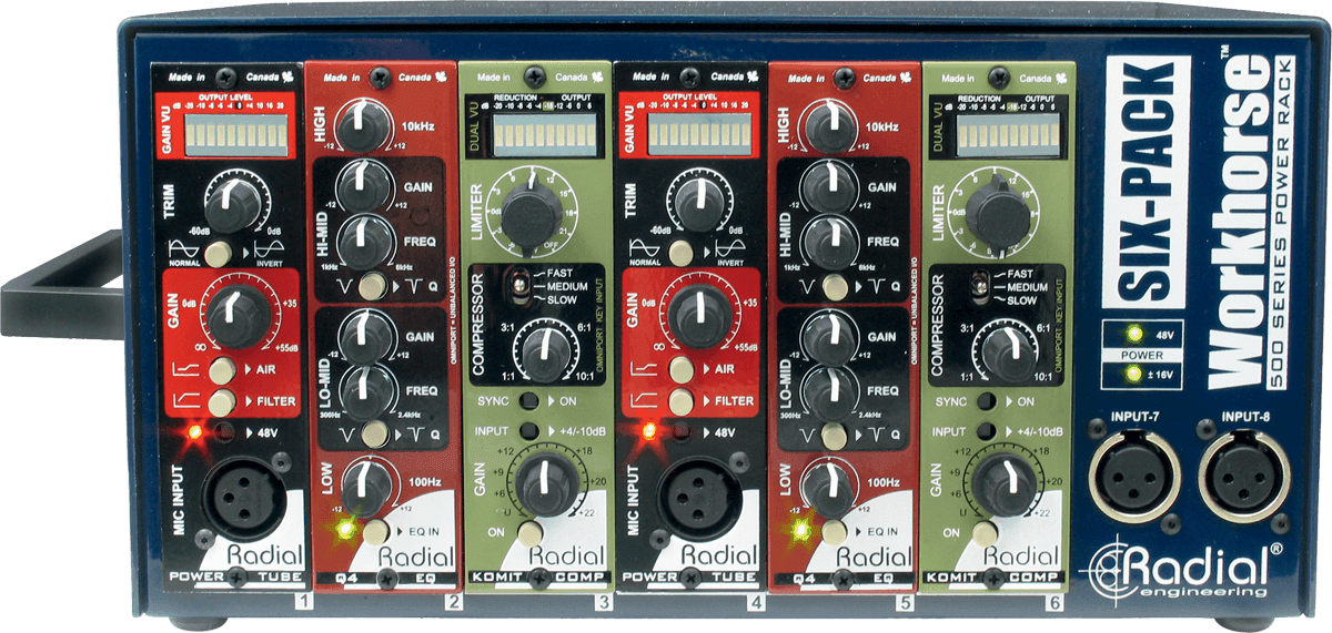 Radial Six Pack - System-500-komponenten - Variation 1