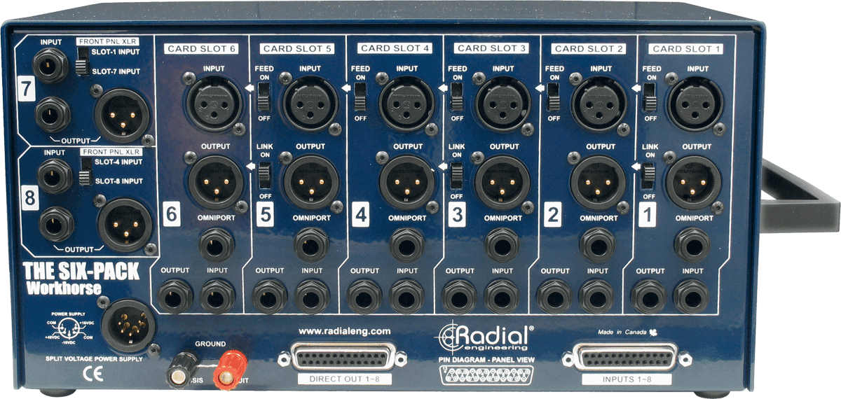 Radial Six Pack - System-500-komponenten - Variation 2
