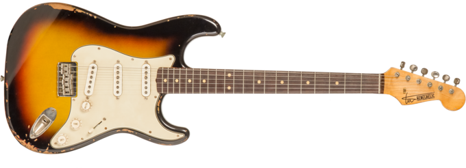 Rebelrelic S-Series 61 Hardtail #231008 - 3-tone sunburst