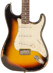 E-gitarre in str-form Rebelrelic S-Series 61 Hardtail #231008 - 3-tone sunburst