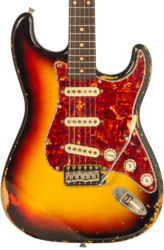 E-gitarre in str-form Rebelrelic S-Series 62 #231009 - 3-tone sunburst