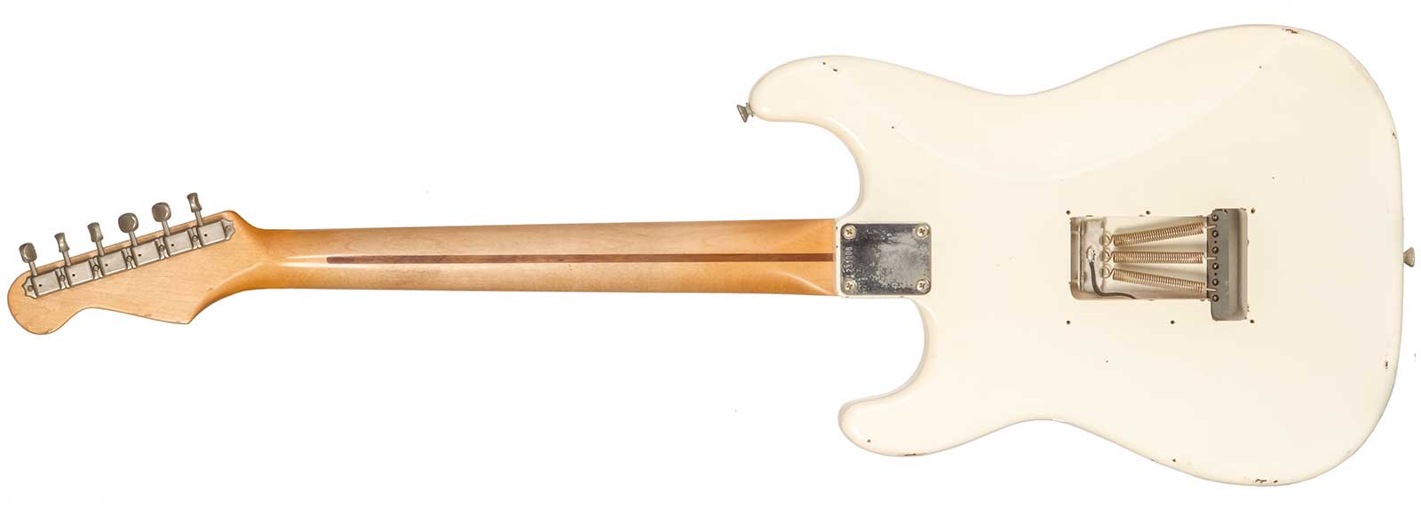 Rebelrelic S-series 1955 3s Trem Mn #231006 - Olympic White - E-Gitarre in Str-Form - Variation 1
