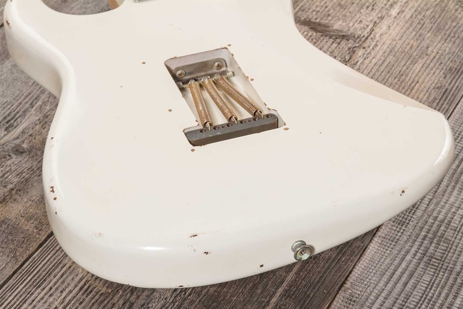 Rebelrelic S-series 1955 3s Trem Mn #231006 - Olympic White - E-Gitarre in Str-Form - Variation 7