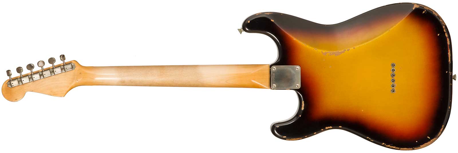 Rebelrelic S-series 1961 Hardtail 3s Ht Rw #231008 - 3-tone Sunburst - E-Gitarre in Str-Form - Variation 1