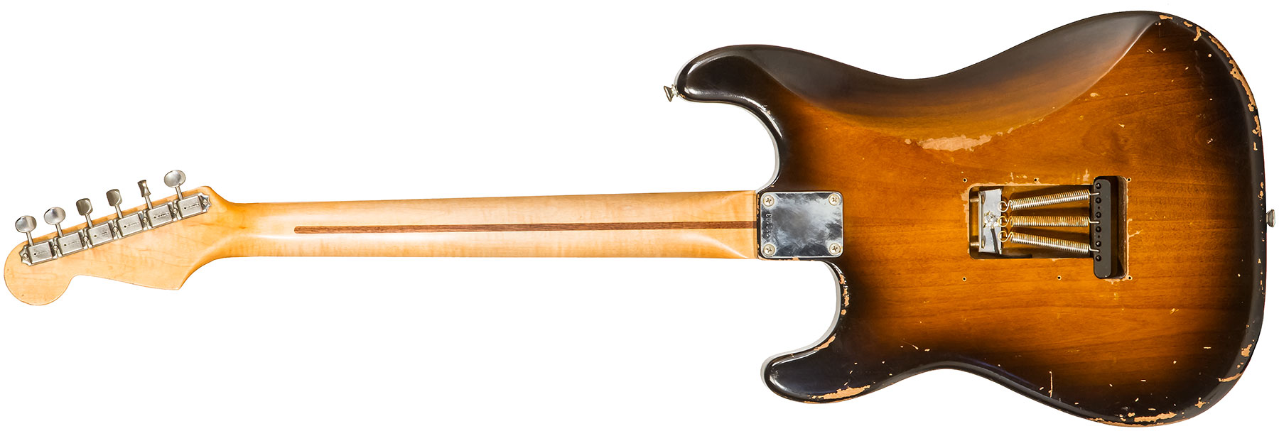 Rebelrelic S-series 54 3s Trem Mn #230103 - Medium Aged 2-tone Sunburst - E-Gitarre in Str-Form - Variation 1