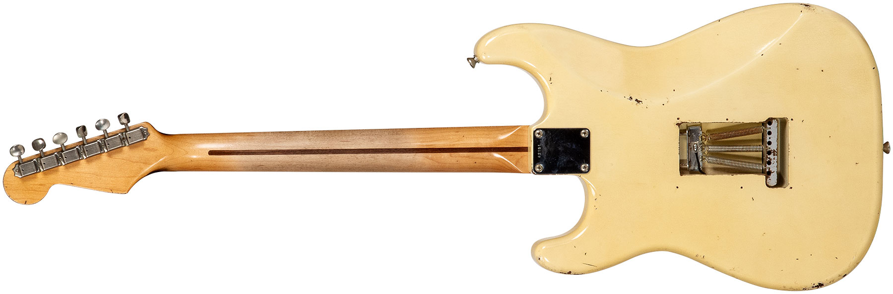 Rebelrelic S-series 55 3s Trem Mn #62191 - Light Aged Banana - E-Gitarre in Str-Form - Variation 1