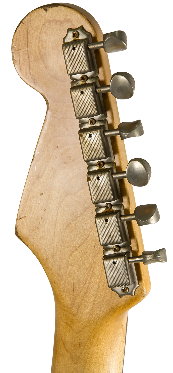 Rebelrelic S-series 62 Rw #62110 - Heavy Aging 3-tone Sunburst - E-Gitarre in Str-Form - Variation 5