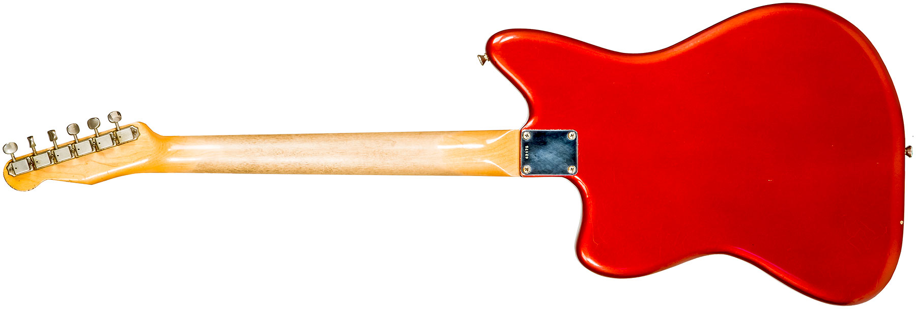Rebelrelic Wrangler 2h Trem Rw #62175 - Light Aged Candy Apple Red - Semi-Hollow E-Gitarre - Variation 1