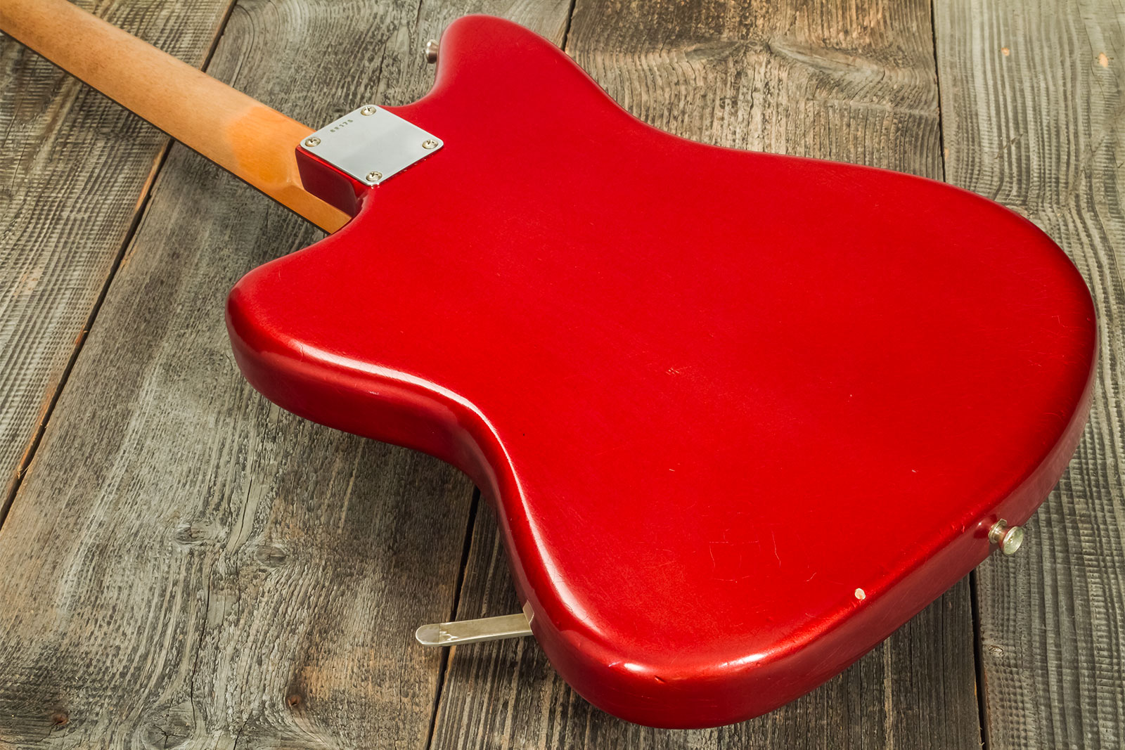 Rebelrelic Wrangler 2h Trem Rw #62175 - Light Aged Candy Apple Red - Semi-Hollow E-Gitarre - Variation 6