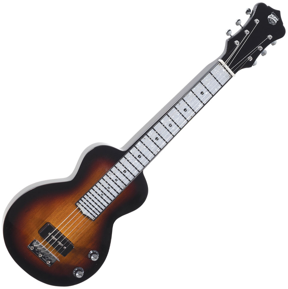 Lap steelgitarre Recording king RG32SN Lap Steel w P90 sunburst