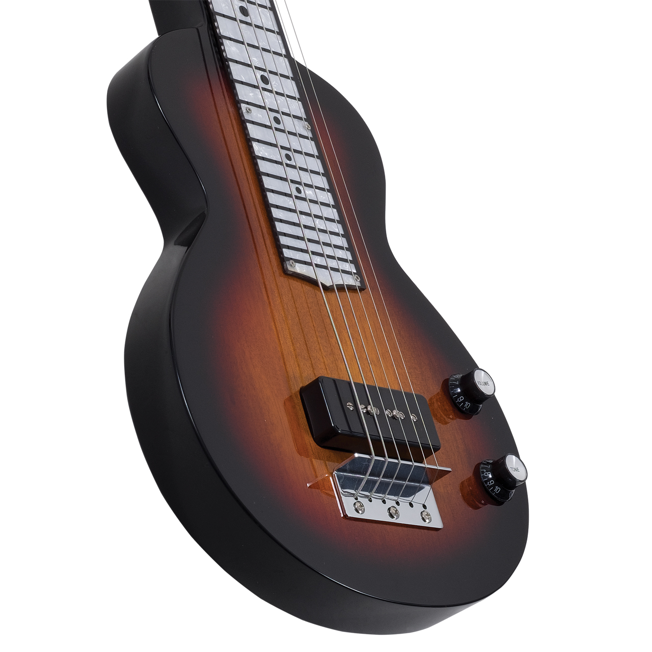 Lap steelgitarre Recording king RG32SN Lap Steel w P90 sunburst