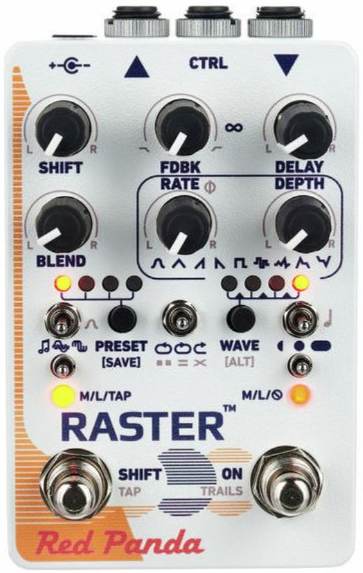 Red Panda Raster 2 Digital Delay - Reverb/Delay/Echo Effektpedal - Main picture