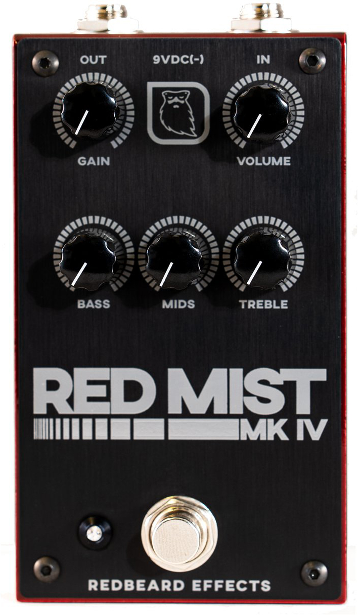 Redbeard Effects Red Mist Mkiv Boost Distortion - Overdrive/Distortion/Fuzz Effektpedal - Main picture
