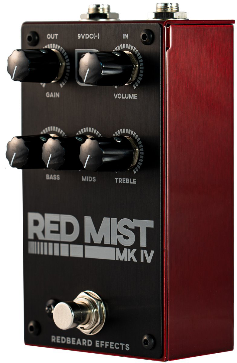 Redbeard Effects Red Mist Mkiv Boost Distortion - Overdrive/Distortion/Fuzz Effektpedal - Variation 1