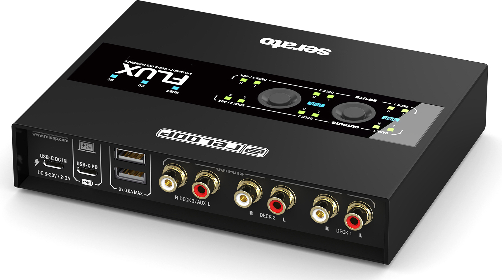 Reloop Flux - USB audio interface - Main picture