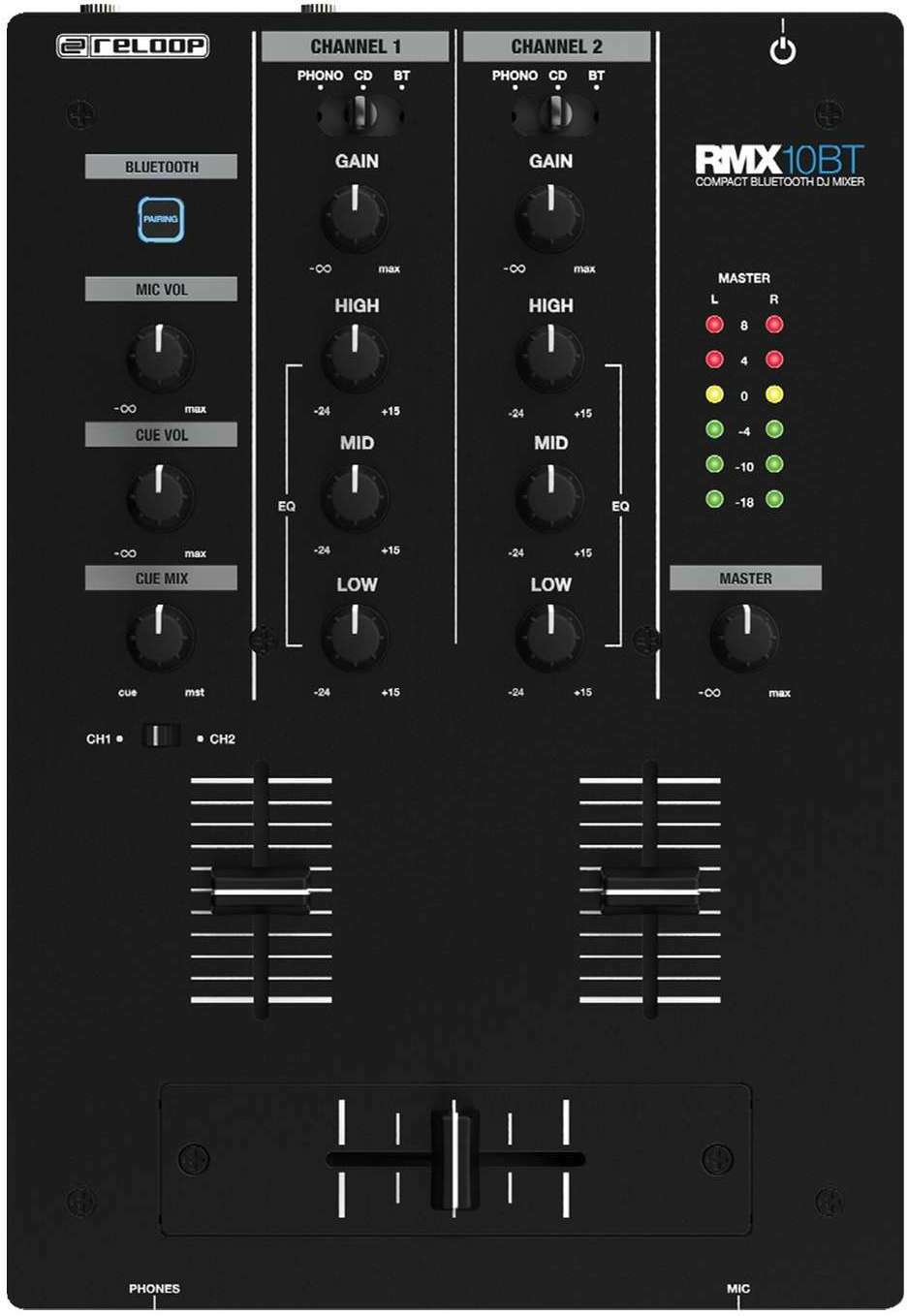 Reloop Rmx-10 Bt - DJ-Mixer - Main picture