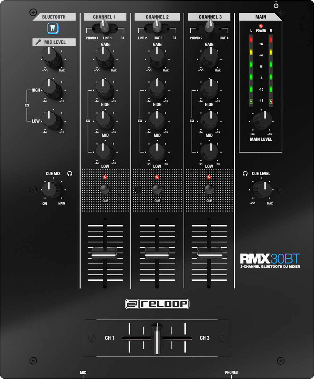 Reloop Rmx-30 Bt - Analoges Mischpult - Main picture