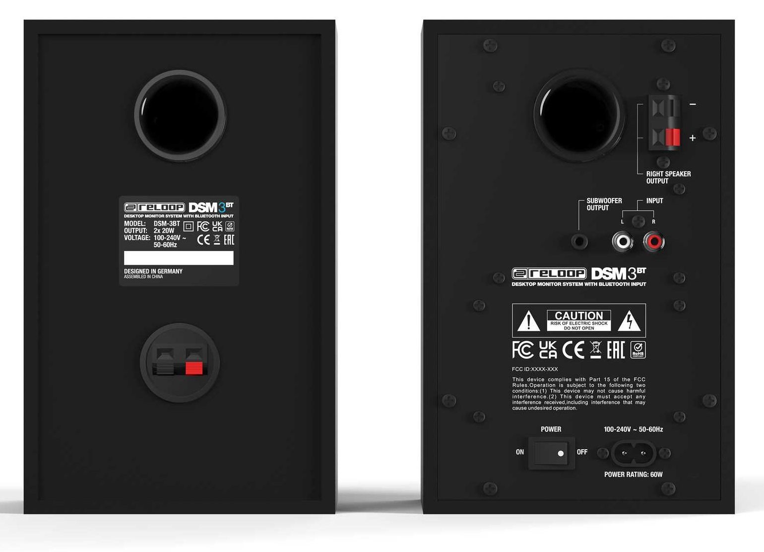 Reloop Dsm-3 Bt (paire) - La Paire - Aktive studio monitor - Variation 3