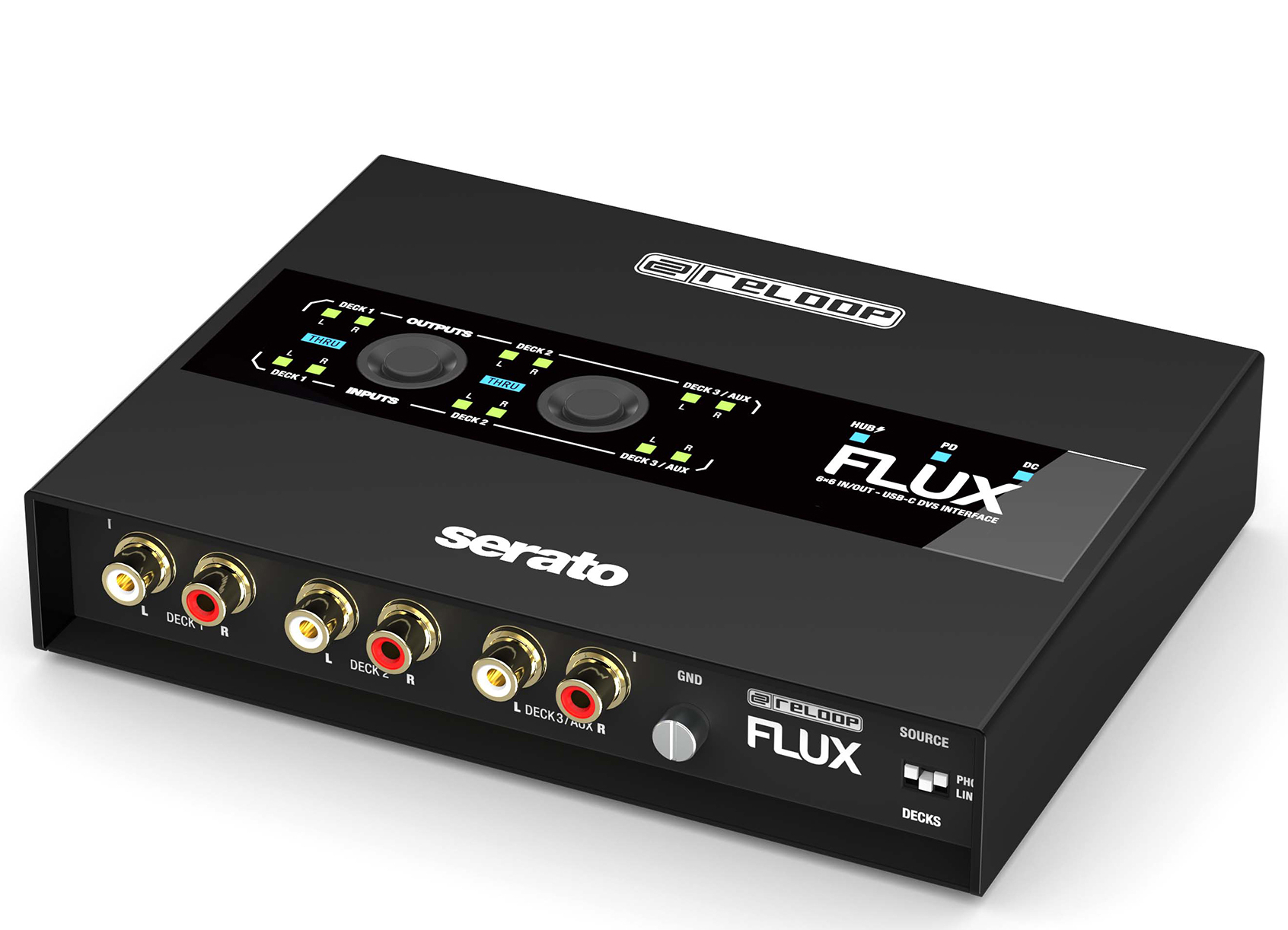 Reloop Flux - USB audio interface - Variation 1