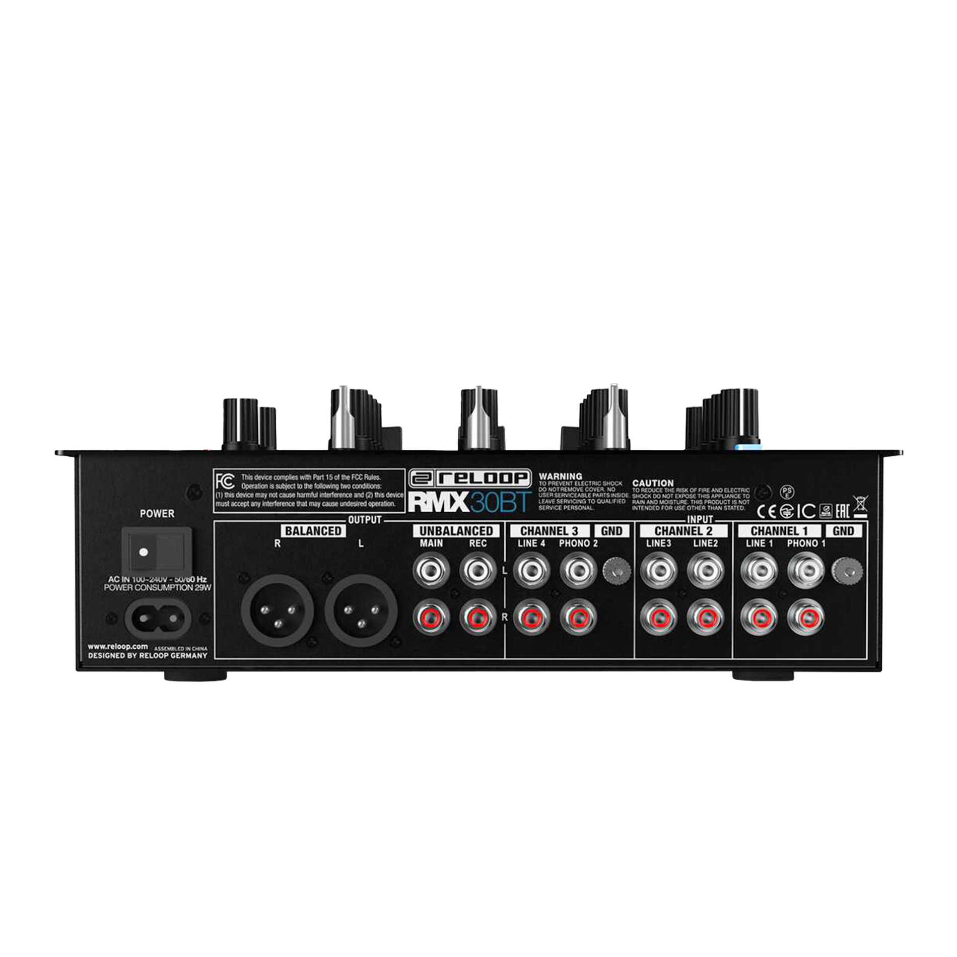 Reloop Rmx-30 Bt - Analoges Mischpult - Variation 3