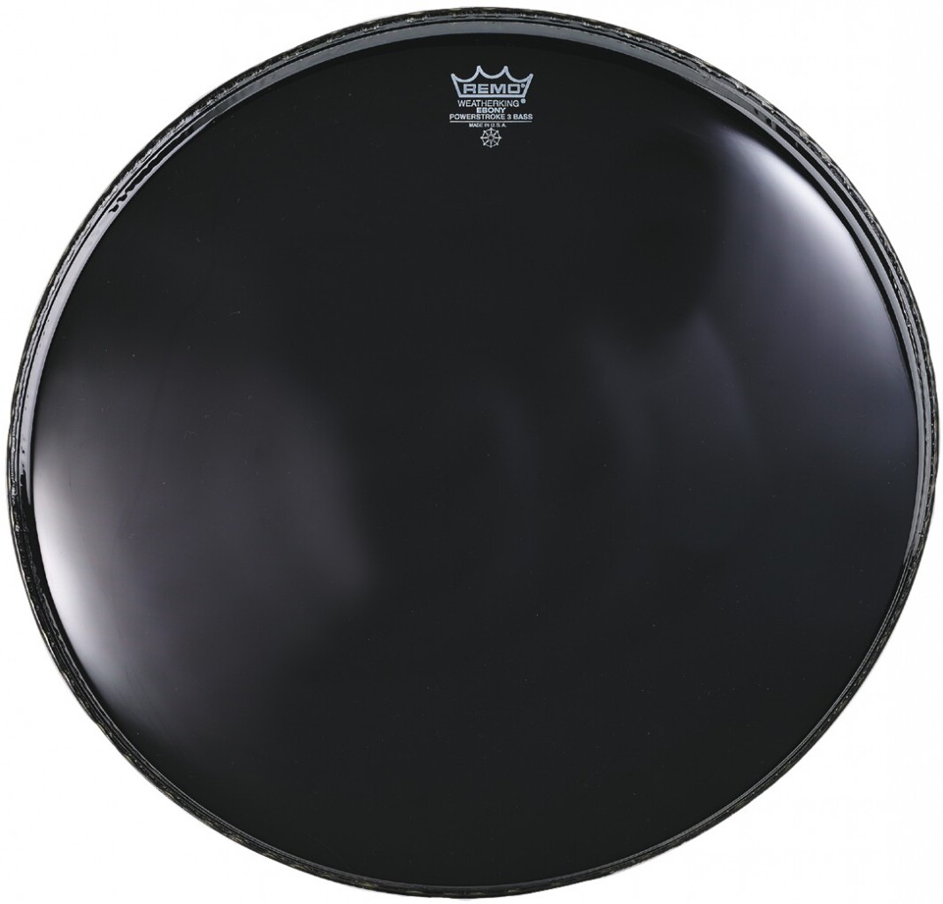 Remo P3-1018-es P3/ebony G.caisse + Dynamo - 18 Pouces - Fell für Bass drum - Main picture